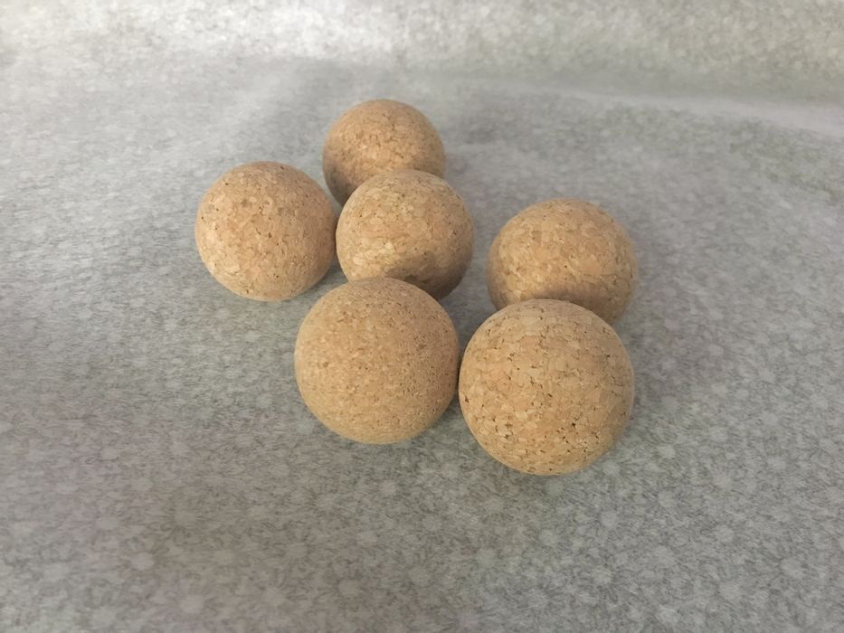 Esferas de cortiça