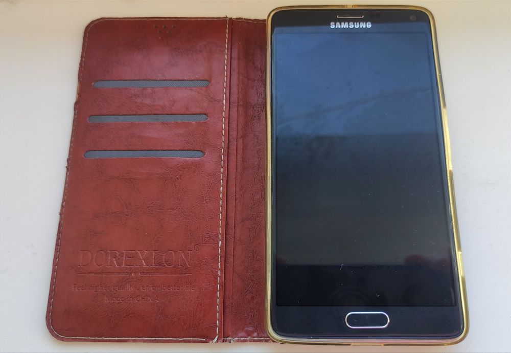 Кожаный чехол книжка для Microsoft Lumia 950 XL