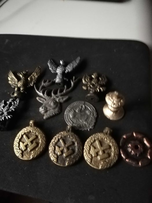 rycerze z cyny i inne medale zwiazabe z gornictwem