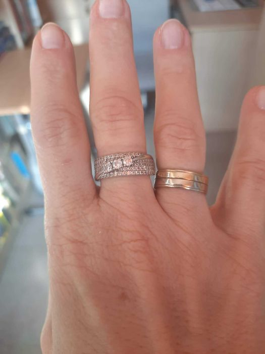 Srebrny pierścionek