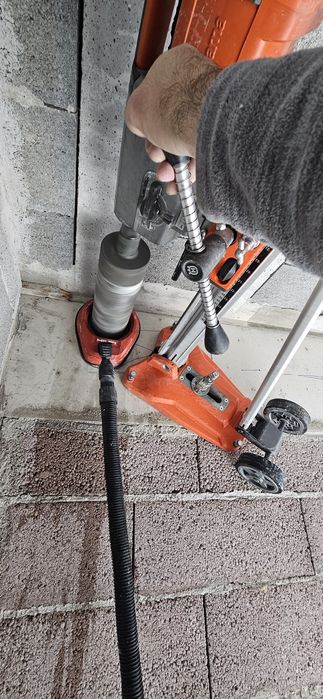 Carotes em betão armado