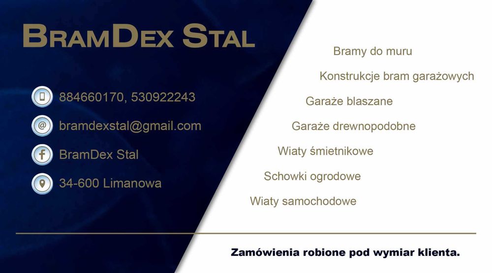 Bramy garażowe KAŻDY WYMIAR