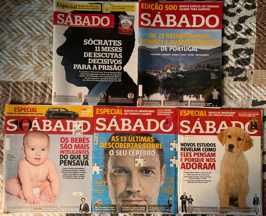 Revistas Sábado Especial [números na descrição]