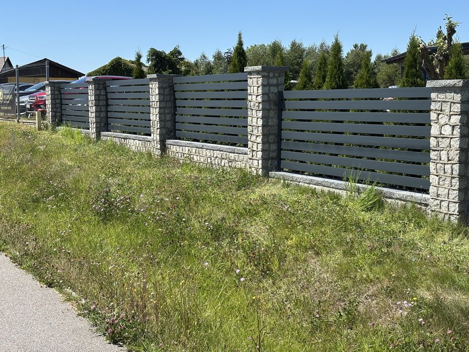 Ogrodzenia panelowe z aluminium/balustrady