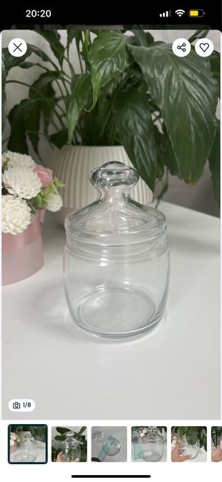 Банка для сыпучих 0,5 luminarc стеклянная банка