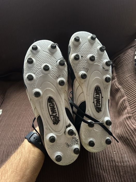 Chuteiras Puma King — couro genuíno, clássicas, como novas