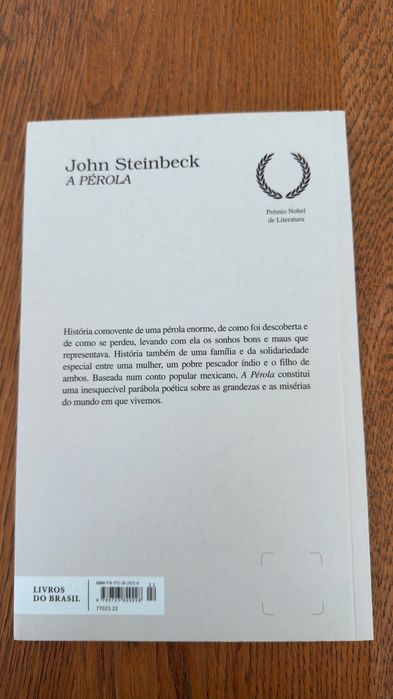 Livro “A pérola”