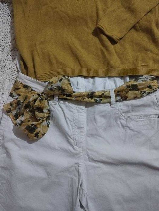 L.k.bennett silk шелковый шарф шарфик шейный платок 100% шелк бохо coachelа must have