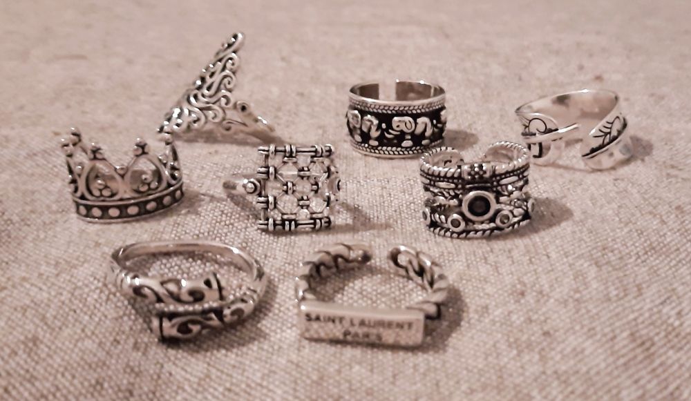 Anéis prata S925/925