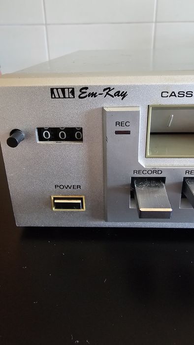 MK leitor de cassetes