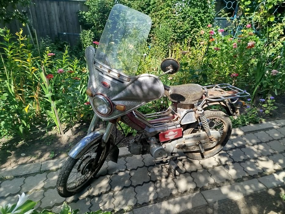 Мопед Дельта (DELTA  EX  50QT), мотор 110 кубів