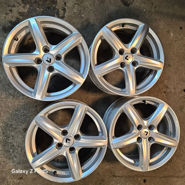 Alufelgi 16 Renault Clio Captur Zoe Scenic Wind Megane Dacia 4x100TPMS