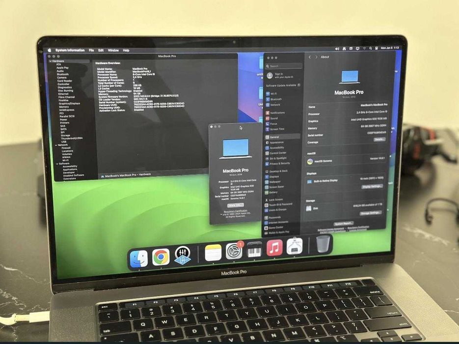 macbook pro i9 2019