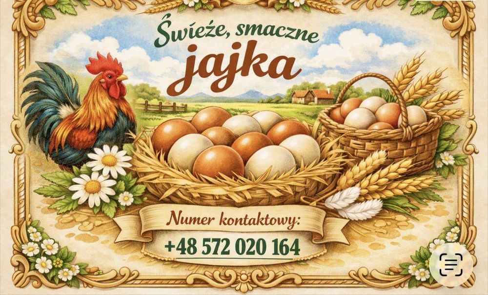 Prawdziwe Jajka ze Wsi – Naturalne, Świeże, Smaczne!
