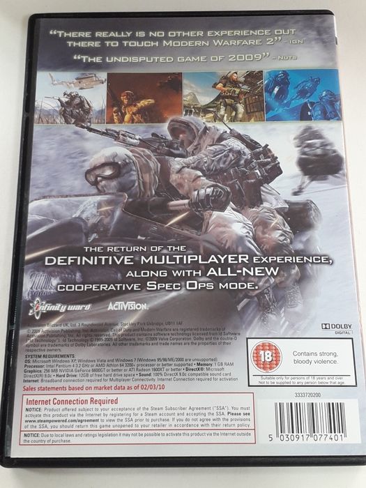 Игра (CALL of DUTY для ПК