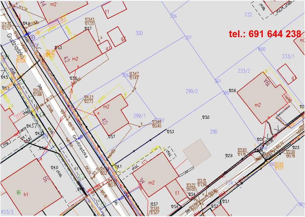 Działka o powierzchni około 5 arów - Iława ul. Grudziądzka [GAJEREK] - Widok 2