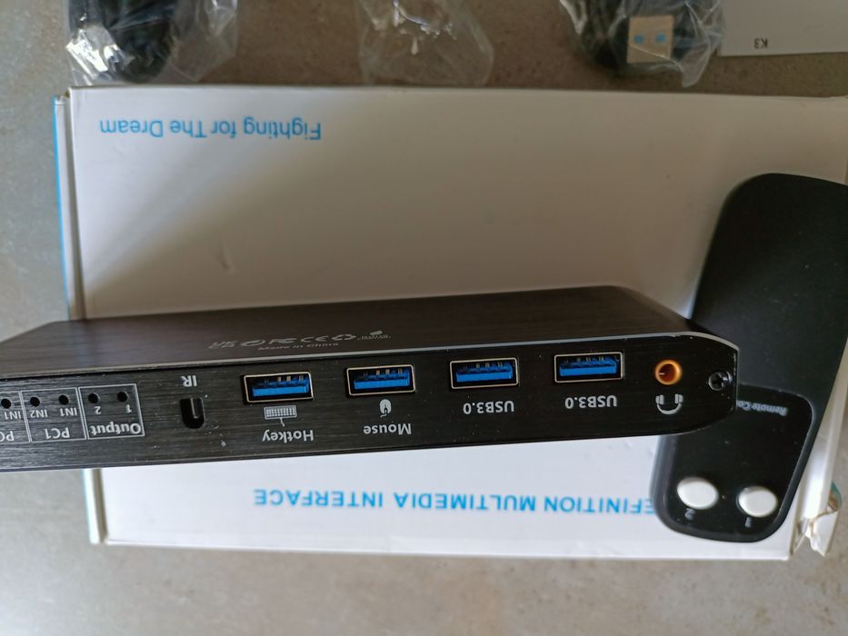 Коммутатор KVM-переключатель 2x2 HDMI kvm-переключатель 4K 60 Гц