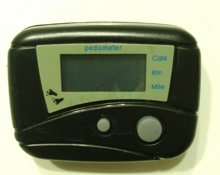 Pedómetro cor preto