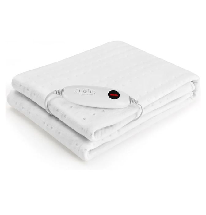 Elektryczny podgrzewacz do łóżka 150x80cm 100W – 6 poziomów grzania, a