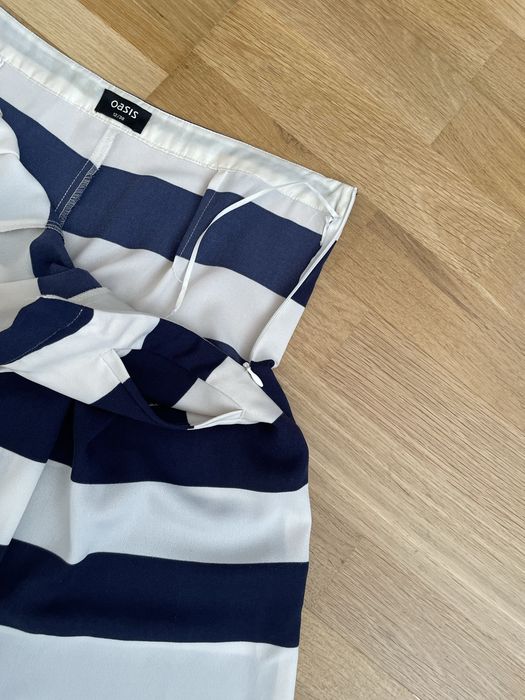Spodenki jak spódnica oasis w stylu marynarskim