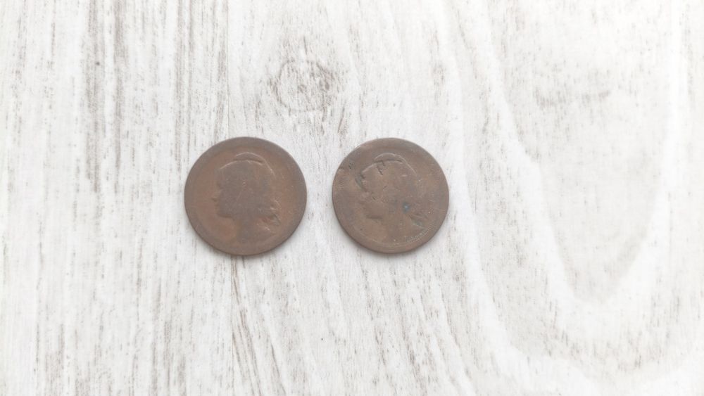 2 Moedas 20 Escudos Portugal 1924