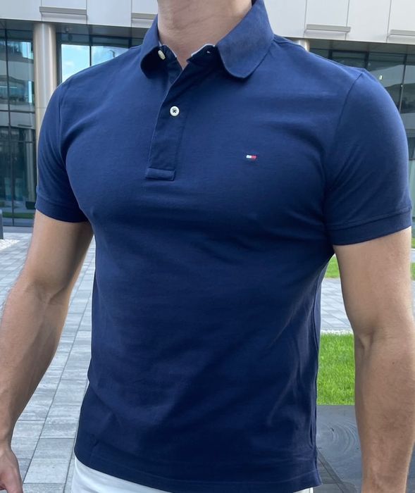 Wyprzedaż Koszulka Polo Tommy Hilfiger rozm XL granatowa