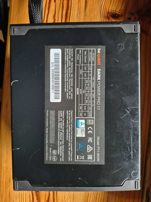 Zasilacz Be quiet Dark Power Pro P11 850W 80 Plus Platinum