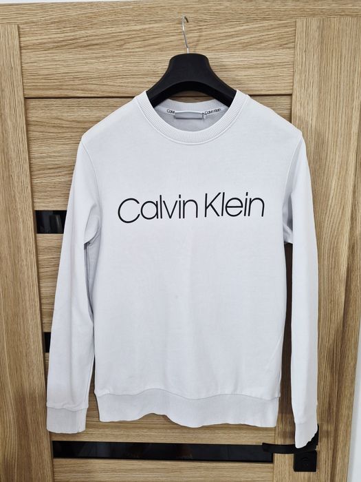 Bawełniana oryginalna bluza Calvin Klein roz XS/S logowana