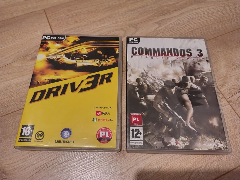 Gry PC i filmy dvd