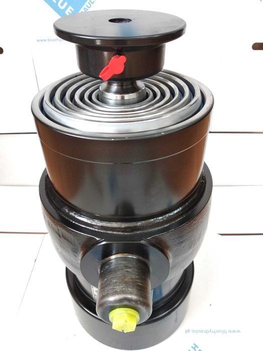 Siłownik Hydrauliczny Podskrzyniow  5 sekcji 1200 mm wysuwu , komplet