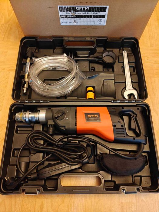 Дриль з мікроударом GTM  DK-160/2PD, OND-916PD-G алмазного буріння