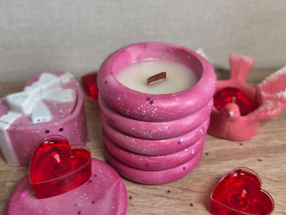 Масажні свічки Велика160грам/мала30грам