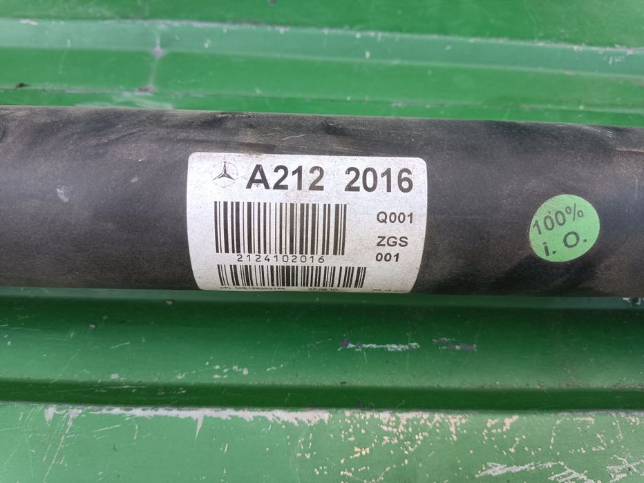 Кардан Mersedes E C class A2124102016