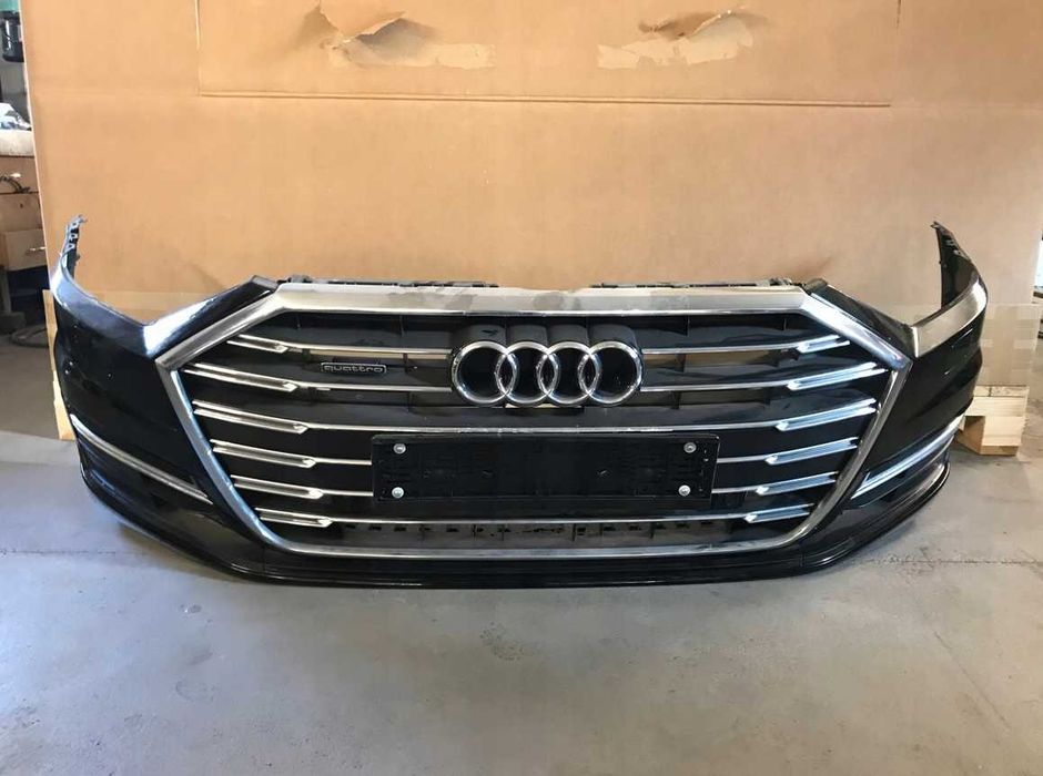 Audi A8 D5 ауди а8 д5 Бампер передний в ЦВЕТ S-line