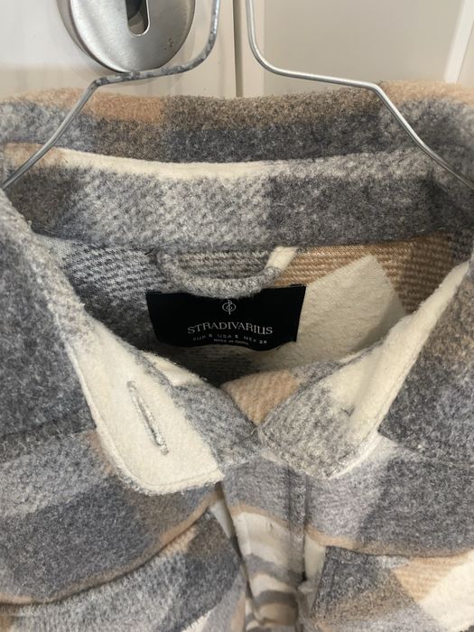 Casaco Felpo/Flanela Stradivarius