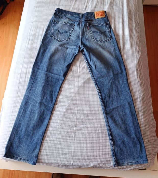 Calças ganga Levi's 514 Azuis