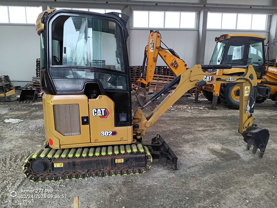 Minikoparka Cat 302 CR  2020 rok
