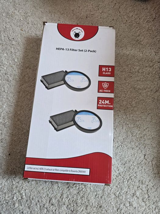 Фильтр HEPA 13 vhbw 2x HEPA, совместимый с очистителем воздуха