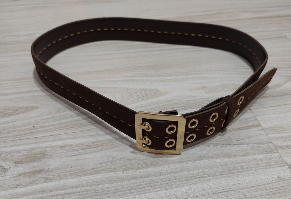 Pasek Damski Brązowy