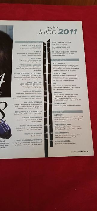 Revista Empire de 2011