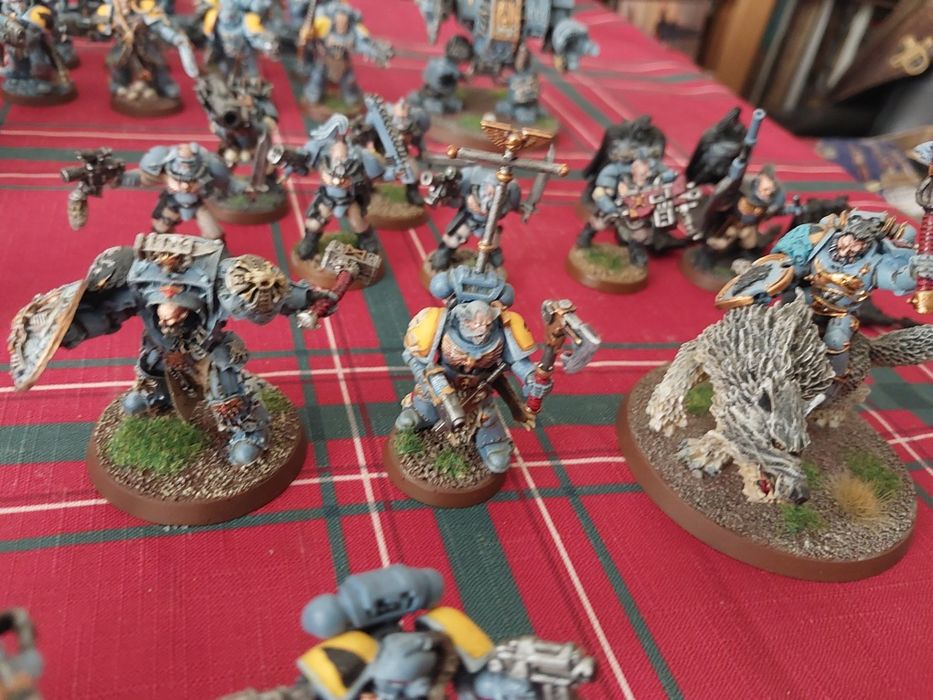 Space Wolves army warhammer 4000