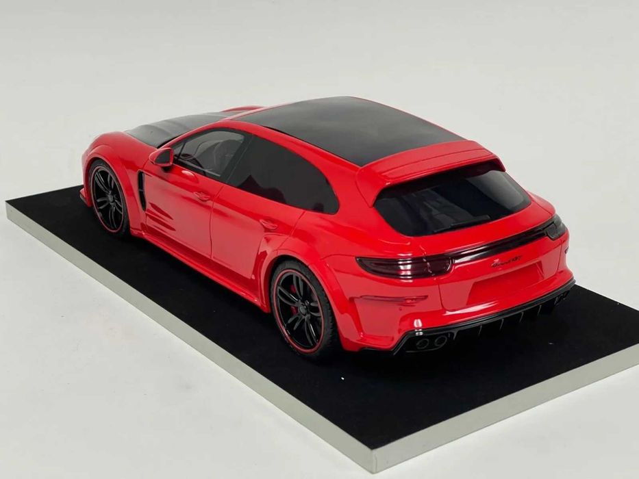 Porsche Panamera + 1/18 + Resina + Techart + Portes Grátis