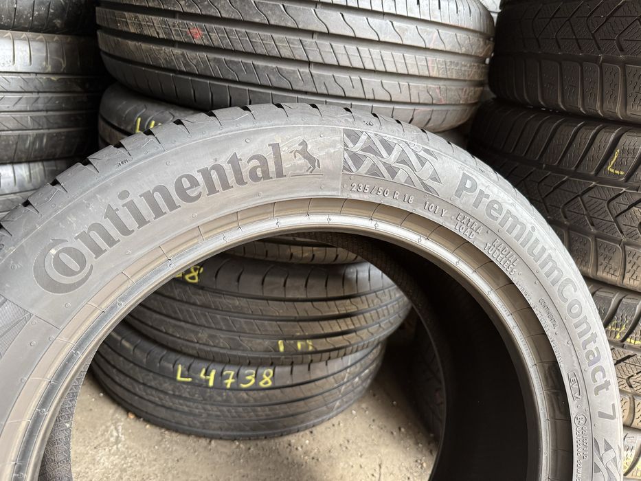 Літні шини 235/50 R18 Continental PremiumContact 7 2шт. 7+мм 2023