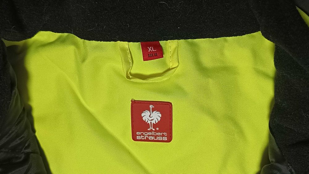 Ocieplana kurtka ostrzegawcza ENGELBERT STRAUSS IMAGE r.XL nowa ideał