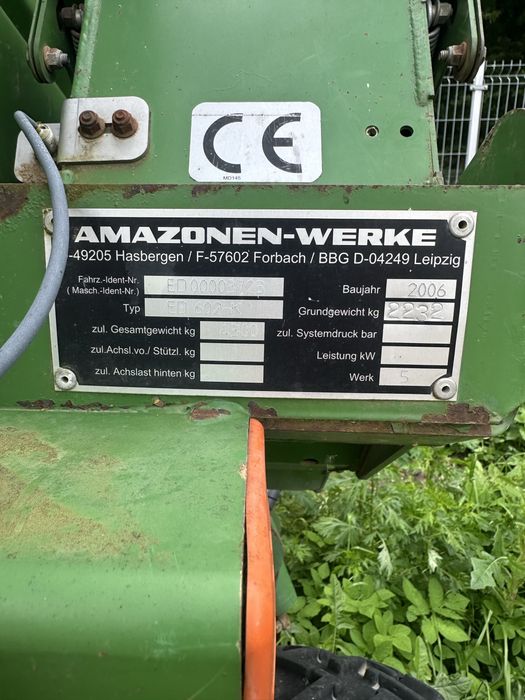 Siewnik do kukurydzy amazone ed602-k
