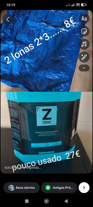 Produtos para limpeza de estofos e tapetes