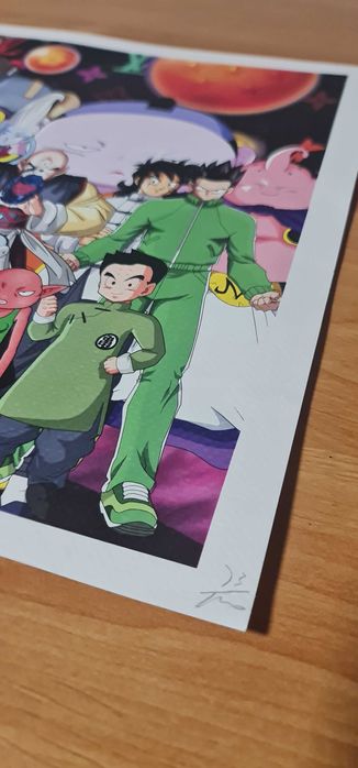 Death NYC Dragon Ball assinado Pop Art