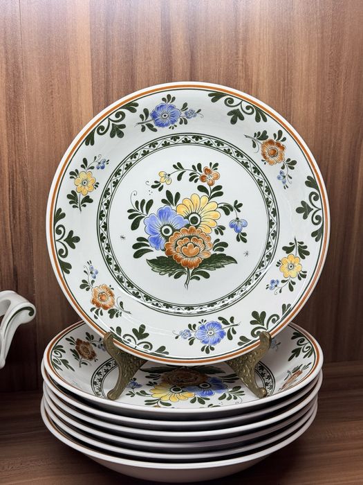 Фарфоровый террен бульоница Villeroy Boch серия Amsterdam  GDR Германи