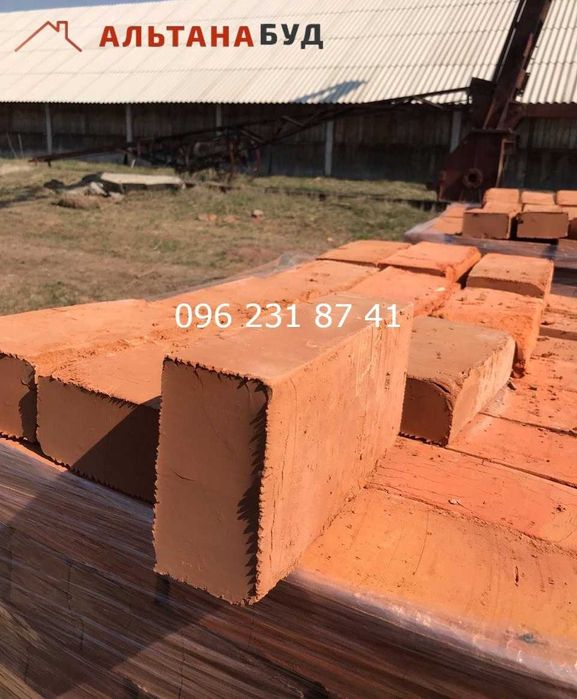 Рядова цегла повнотіла м100 м125 м150, кирпич рядовой с доставкой