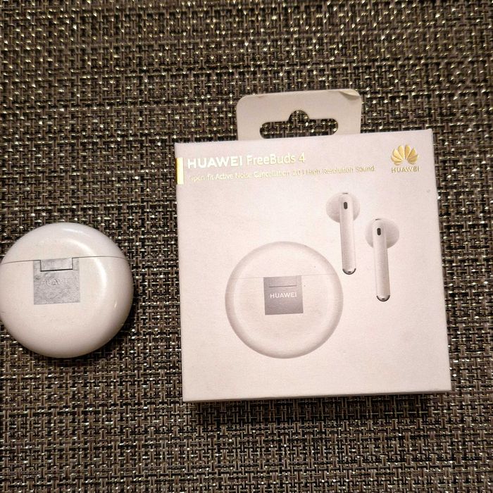 Słuchawki bezprzewodowe douszne Huawei Freebuds 4 ANC